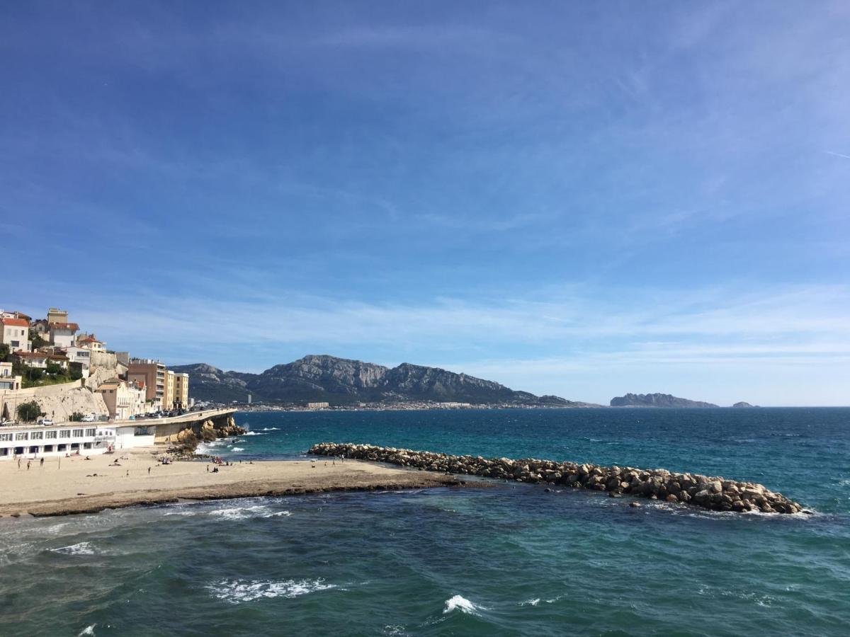 T2 Equipe Au Calme + Terrasse A 1 Km De La Mer Marsella Exterior foto